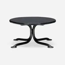Bad table by Atelier Van Lieshout, 2004, patinated forged steel, fiberglass, sold Mar 2025