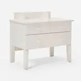 Roy McMakin, Small Three Drawer Chest, 1987 / 1992, lacquered maple plywood, lacquered maple