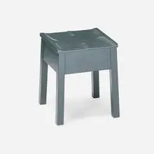 Roy McMakin, Caudal Stool, 1989, lacquered maple
