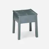 Roy McMakin, Caudal Stool, 1989, lacquered maple
