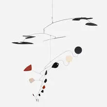 Jerome Kirk, Untitled (Mobile), 1953, painted aluminum and steel