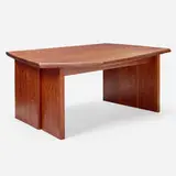 Wendy Maruyama, Unique desk, 1987, bubinga
