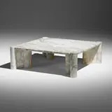Gae Aulenti, Jumbo coffee table, Calacatta marble