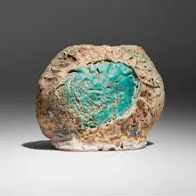 Untitled by Robert Carston Arneson, 1961, glazed stoneware, sold Mar 2025