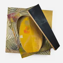 Blackened Edge by Sam Gilliam, sold Nov 2018