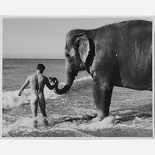 Bruce Weber, Tara and her pal Chris