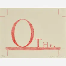 Other by Ed Ruscha, sold Nov 2018