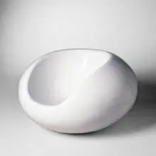 Pastille chair by Eero Aarnio, 1968, fiberglass, sold Jun 2001