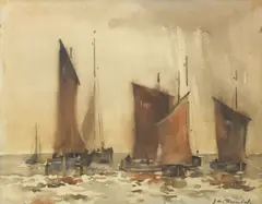 James Watterson Herald, Fishing Boats at Sea