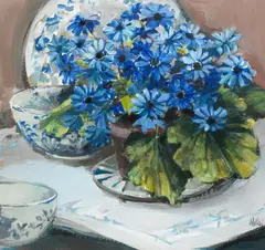 Cineraria by Ethel Walker, sold Jun 2019