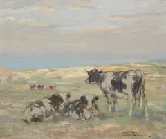 Rsa George Smith, Cattle in a Summer Pasture