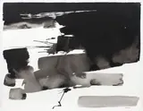 William Johnstone Obe, Brush drawing, ink