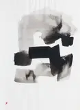 William Johnstone Obe, Untitled brush drawing, ink