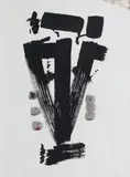 William Johnstone Obe, Brush drawing (damages), ink
