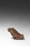 Ernst Barlach, Lachende Alte, Um 1936, Bronze mit brauner Patina