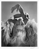 The Hair of Lisa Fonssagrives, Paris by Horst P. Horst, 1939, Späterer Silbergelatineabzug, sold Nov 2008
