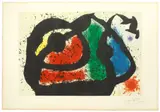 Joan Miró, L’ogre enjoué, 1969, Farbradierung, Aquatinta und Carborundum auf Arches-Velin