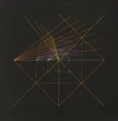 Karel Novosad, Ohne Titel, 1971, Acryl auf Nessel