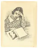 Grande liseuse by Henri Matisse, 1923, Lithografie auf Arches-Velin, sold Jul 2020