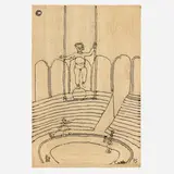 Alexander Calder, Circus tapestry, 1975, hand-woven Guatemalan maguey fiber