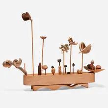 Jan De Swart, Untitled, beech, assorted seed pods