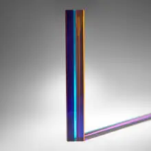 Vasa Mihich, Column (#H316), 1991, laminated and polished acrylic