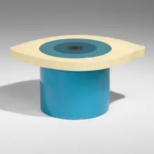 Nicola L, Eye table, c. 1970, lacquered wood