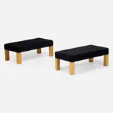 Ali Tayar, Bench from Pop Pub, New York, 2003, upholstered cushion, birch