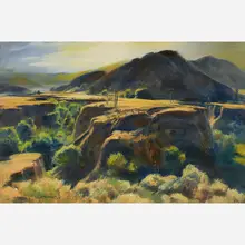 Untitled (Frenchman's Gulch) by Emil Kosa Jr., sold Nov 2018
