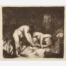 George Bellows, Two Girls