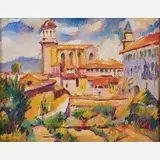 Max Kuehne, From a Garden in Girona
