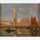 Paul Cornoyer, Untitled (Venice)