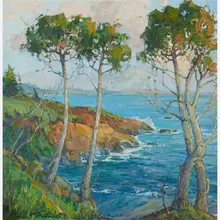 Karl Dempwolf, Point Lobos Sunset, Germany/USA