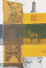 Arcanum VIII by Robert Rauschenberg, 1981, screenprint on paper, sold Jun 2001