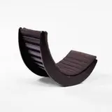 Verner Panton, Relaxer 2 rocking chair, 1974, wood, upholstery