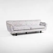 Edward Wormley, sofa, mahogany, upholstery