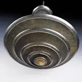 Art Déco, ceiling fixture, 1930s, metal