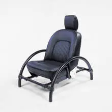 Ron Arad, Rover chair, 1981, enameled steel, leather