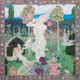 John Duncan Rsa Rsw, The Garden, tempera