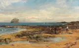 David Farquharson Ara Arsa Rsw Roi, The Bass Rock, oil on canvas