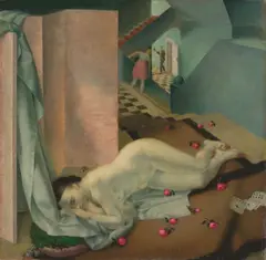 Theodor Baierl, Die Gefeierte. (Vor) 1927, Öl auf Holz