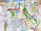Uwe Kowski, GEIST, 2005, Öl auf Leinwand