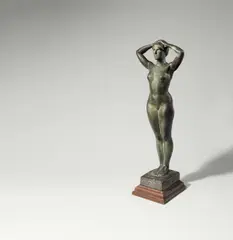 Arthur Lee, Aphrodite, 1912, Bronze mit grünlicher Patina