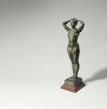 Arthur Lee, Aphrodite, 1912, Bronze mit grünlicher Patina