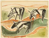 Ernst Wilhelm Nay, Drei Kühe