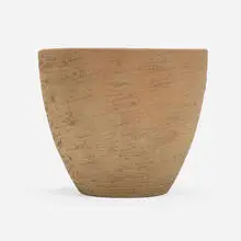 Flowing texture pot by Stan Bitters, stoneware, sold Nov 2024