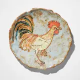Magdalena Suarez Frimkess, Plate with rooster