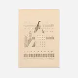 Aldo Rossi, Untitled, 1973, etching