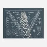 Buckminster Fuller, Tensile-Integrity Structures-Tensigrity (from the Inventions: Twelve Around One portfolio), 1981, screenprint on clear plastic, photoscreenprint on paper