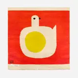 Evelyn Ackerman, Morning Dove tapestry, 1966, hand-woven wool